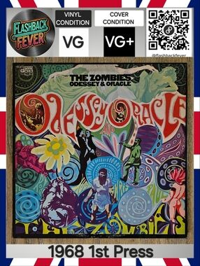 THE ZOMBIES•Odessey and Oracle•1968 Stereo (#TES 4013)•Canadian 1st Pressing